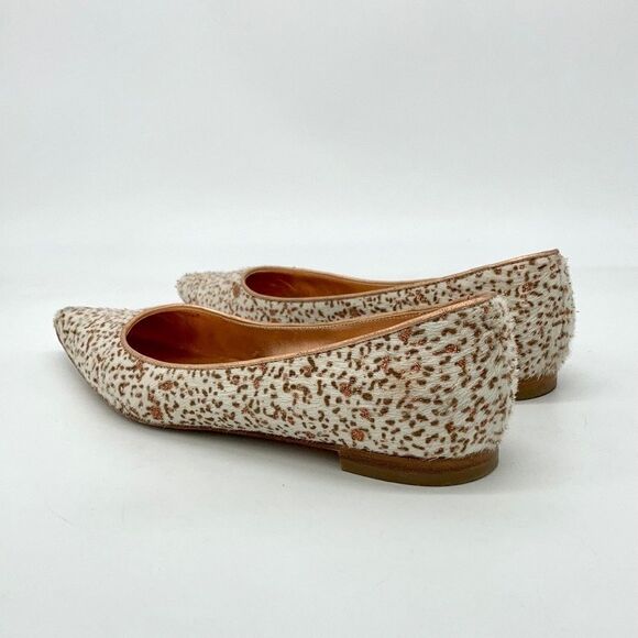 Manolo Blahnik Calf Hair Flats - Picture 6 of 13